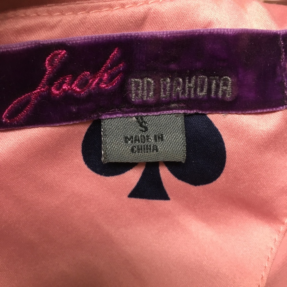 Jack by BB Dakota Pink Spades Print Dress - Picture 4 of 11